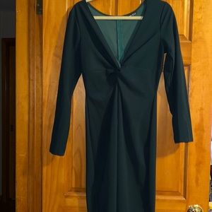 SHEIN DARK GREEN GOWN SIZE M